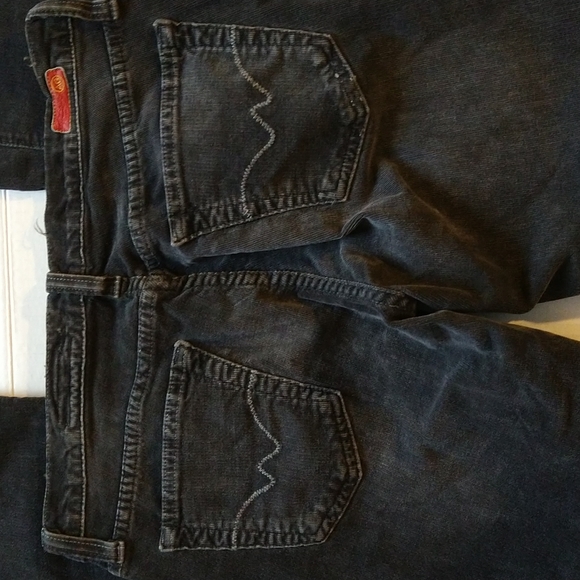 VGUC. AG The Angel black corduroy flare pants. - Picture 11 of 12